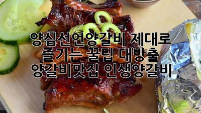 양심선언양갈비🥩 제대로 즐기는 꿀팁 대방출! #양갈비맛집 #인생양갈비